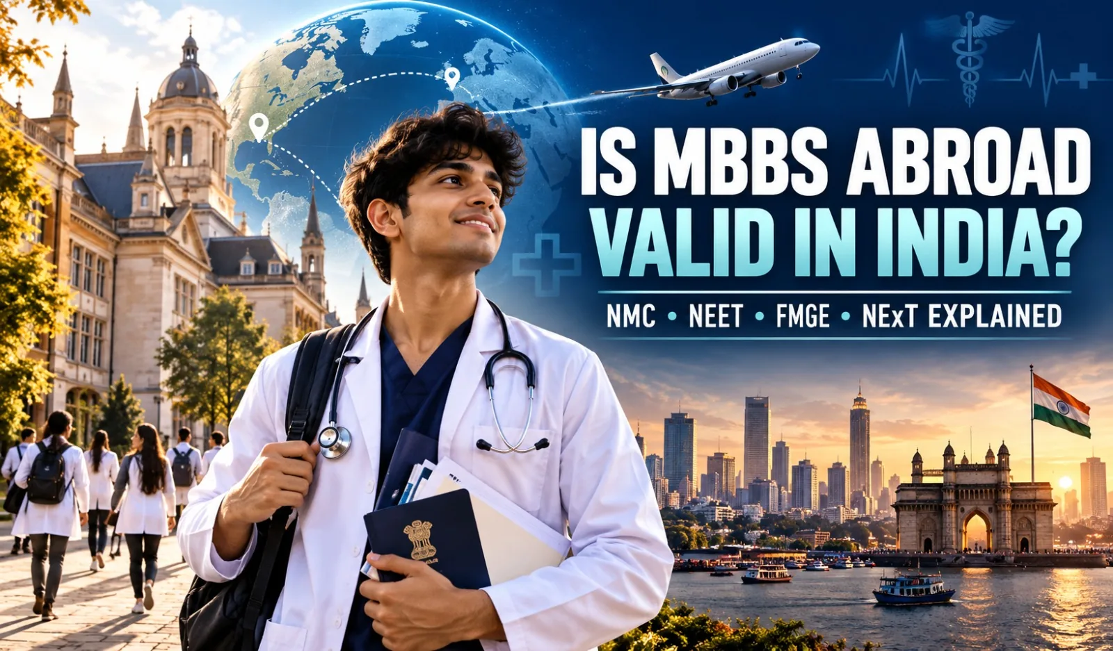 MBBS abroad validity in India: NMC, NEET, FMGE and NExT explained